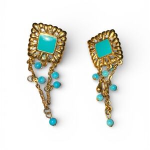 Vintage Avon Caribbean rain earrings